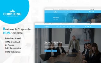 CropKing - Multipurpose Creative Corporate Business HTML5 Website Template