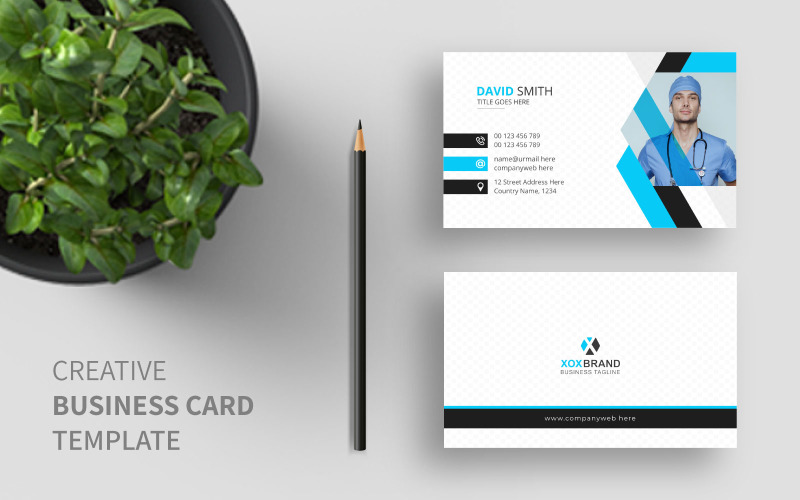 Modern and Creative Business Card Corporate Identity