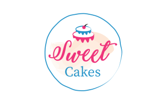 Sweet Cakes Logo Template