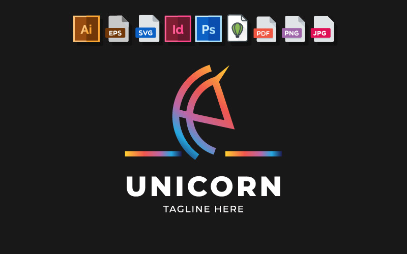 Unicorn Logo Is Perfect For Many Kinds Of Businesses And Personal Use Logo Template
