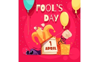 All Fools Day 201112621 Vector Illustration Concept