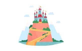 Fairy Tale Characters Kingdom 201130510 Vector Illustration Concept
