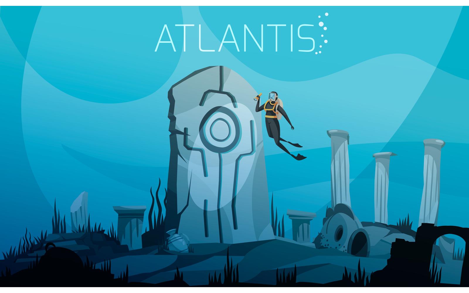 Kit Graphique #214194 Atlantis Classic Divers Modles Web - Logo template Preview