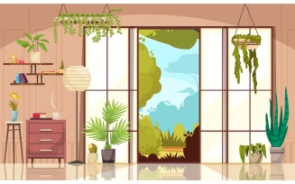 Home Plants 201212635 Vector Illustration Concept