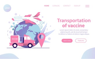 Coronavirus Covid-19 Vaccine Vaccination Web Site Flat 2 201260715 Vector Illustration Concept