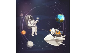 International Day Space 201212652 Vector Illustration Concept