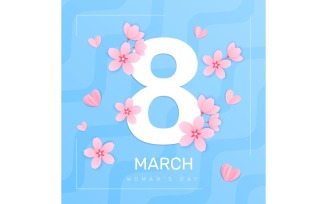 8 March Woman'S Day Composition 1 201230945 Vector Illustration Concept
