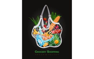 Shopping Bag Basket 201100316 Vector Illustration Concept