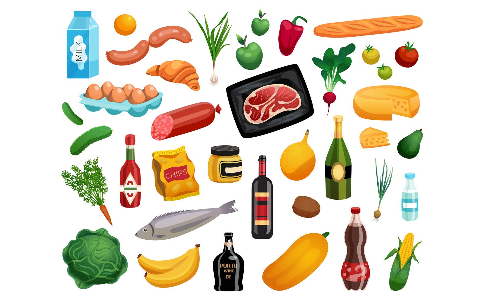 Kit Graphique #214801 Food Product Divers Modles Web - Logo template Preview
