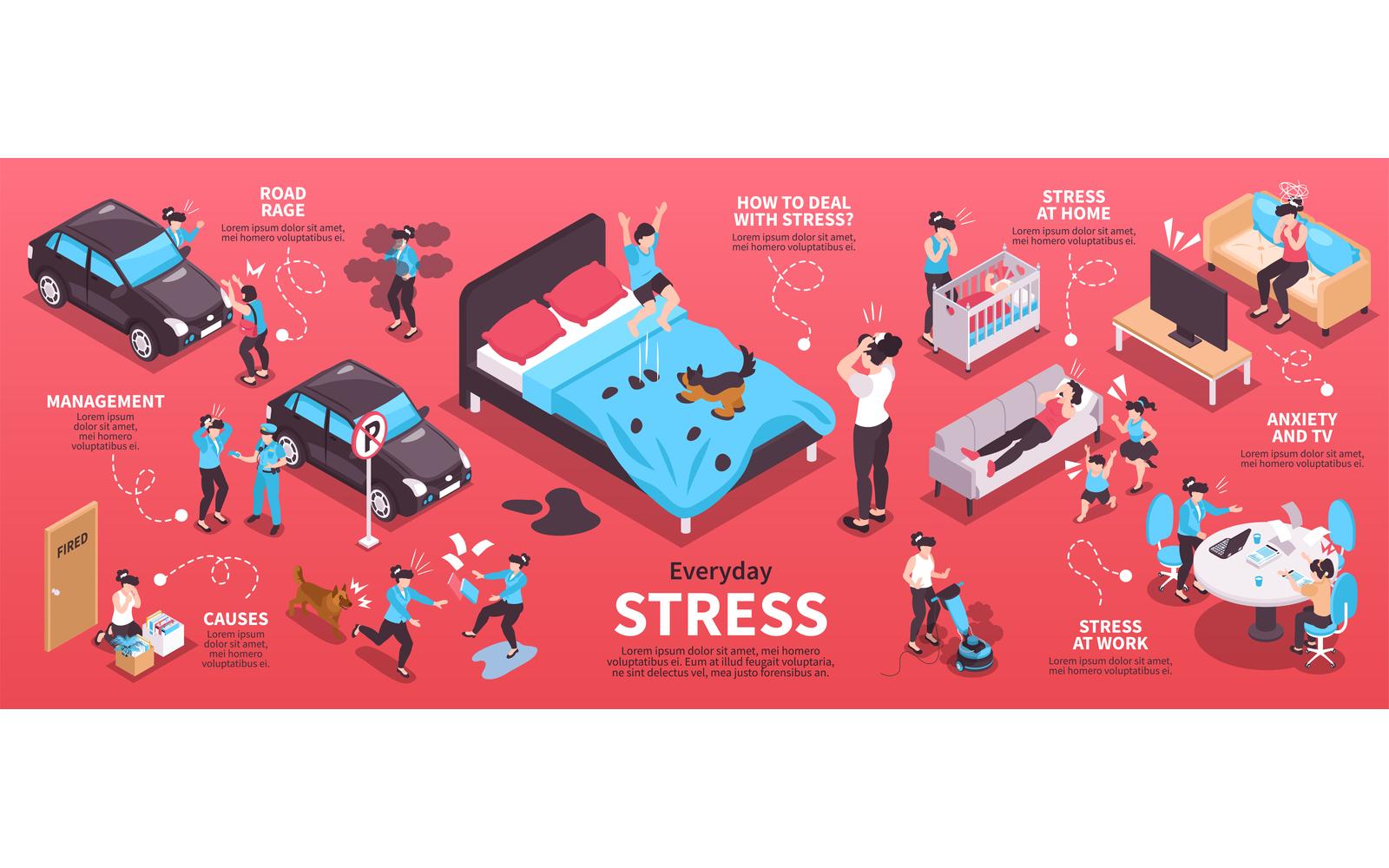 Kit Graphique #215035 Stress Everyday Divers Modles Web - Logo template Preview