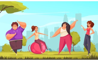Body Positive Fitness 201012604 Vector Illustration Concept