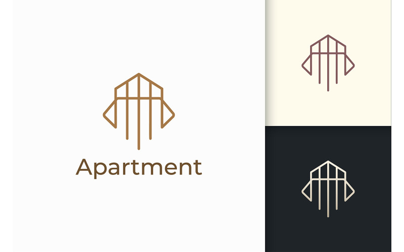 Apartment or Property Logo Logo Template