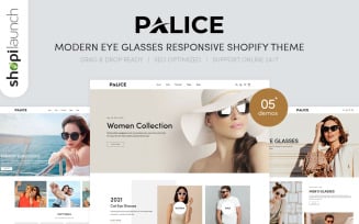 Palice - Modern Eye Glasses Responsive Shopify Theme
