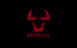 Red Bull Gradient Logo Style