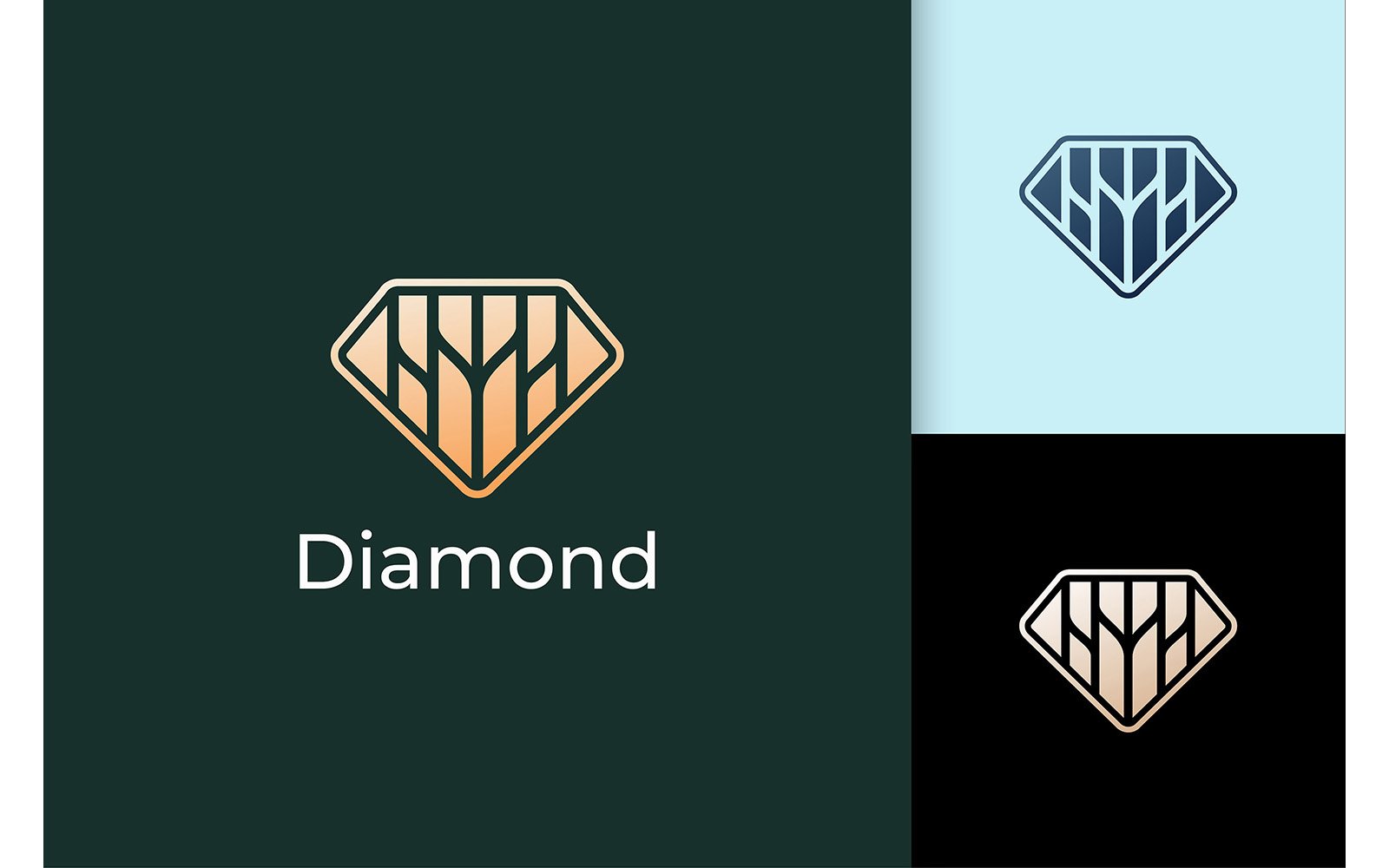 Kit Graphique #215550 Diamond  Divers Modles Web - Logo template Preview