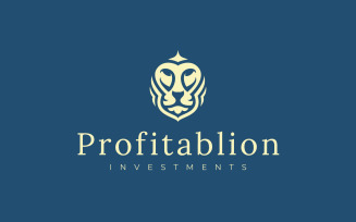 Profitablion-Lion King Royal Logo