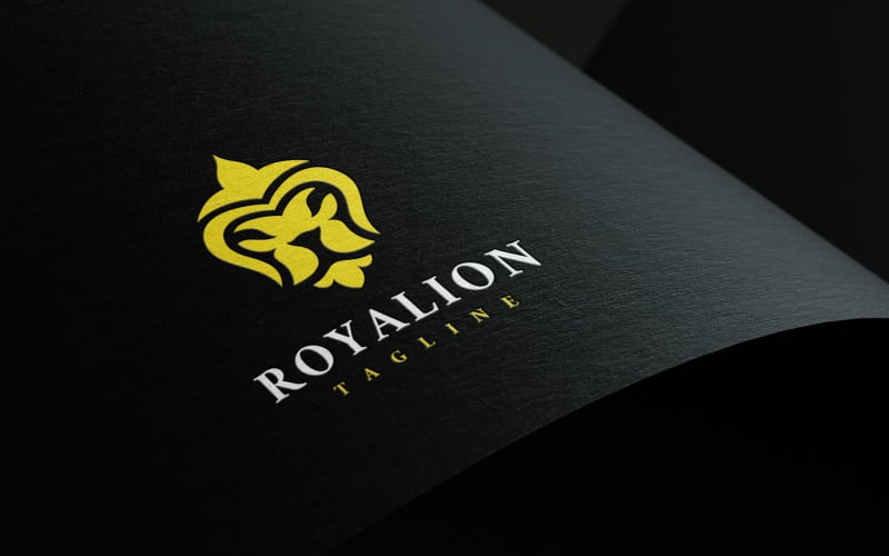 Royalion-Lion King Logo Template