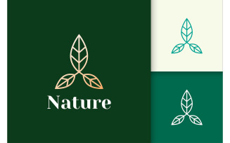 Flower Logo in Feminine and Luxury for Health