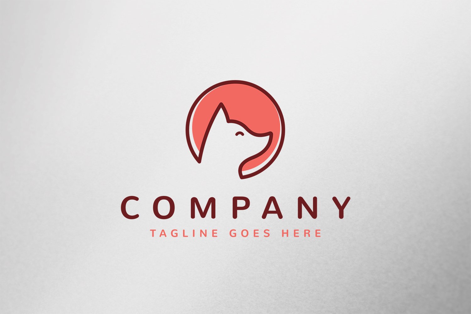 Template #215763 Estaterealtysafetysecuritytechtemplatevetveterinarywildwildlifewolf  Webdesign Template - Logo template Preview