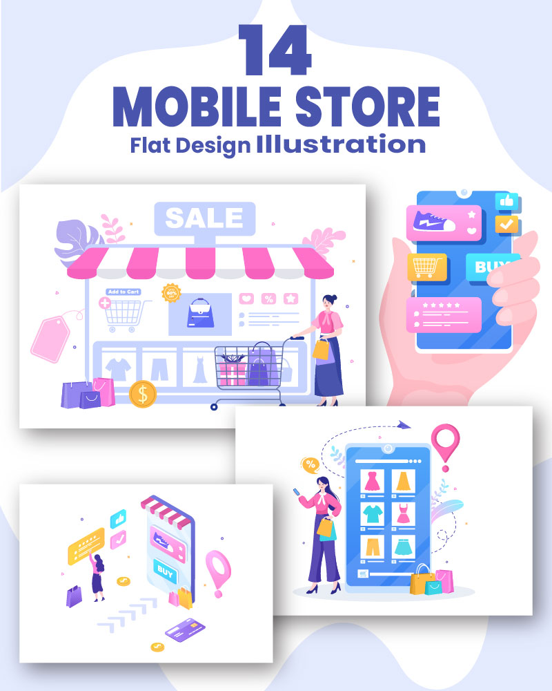 Template #215844 Store Mobile Webdesign Template - Logo template Preview