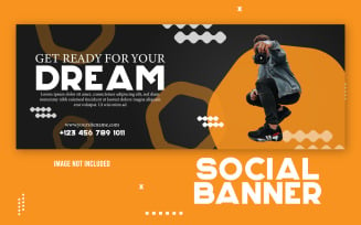 Digital Photography Ads Promotional Banner Template