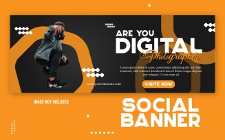 Digital Photography Ads Promotional Banner