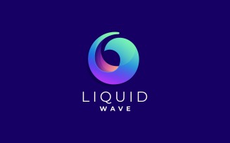 Liquid Gradient Logo Style
