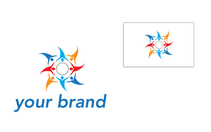 Business Consulting Team Creative Logo Logo Template