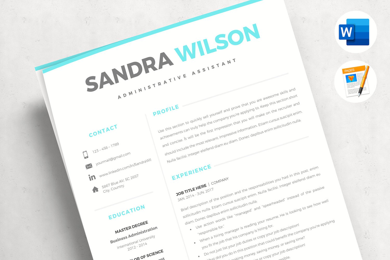 Kit Graphique #216033 Resume Career Divers Modles Web - Logo template Preview