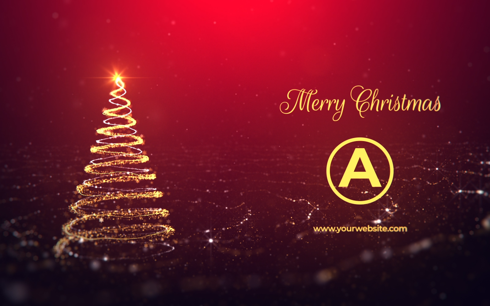 Christmas Intro 02 Motion Graphics Template