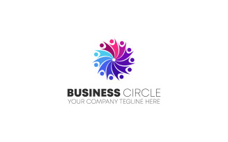 Business Circle Logo Design Template