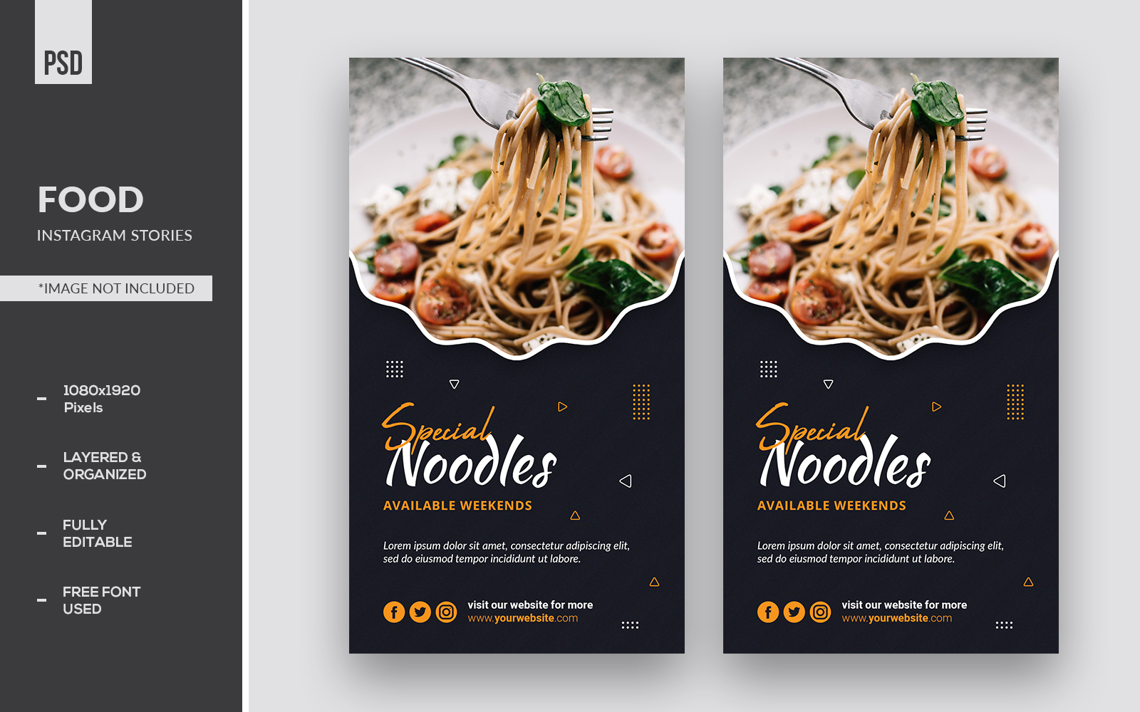 Kit Graphique #216263 Restaurant Menu Web Design - Logo template Preview