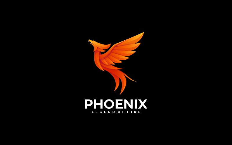 Phoenix Gradient logo Templates Logo Template