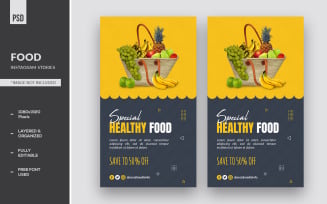 Special Healthy Food Instagram Stories