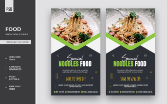 Special Noodles Food Instagram Stories