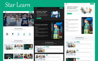 Star Learn - School, College, University, LMS, and Online Course Education Elementor WordPress Theme