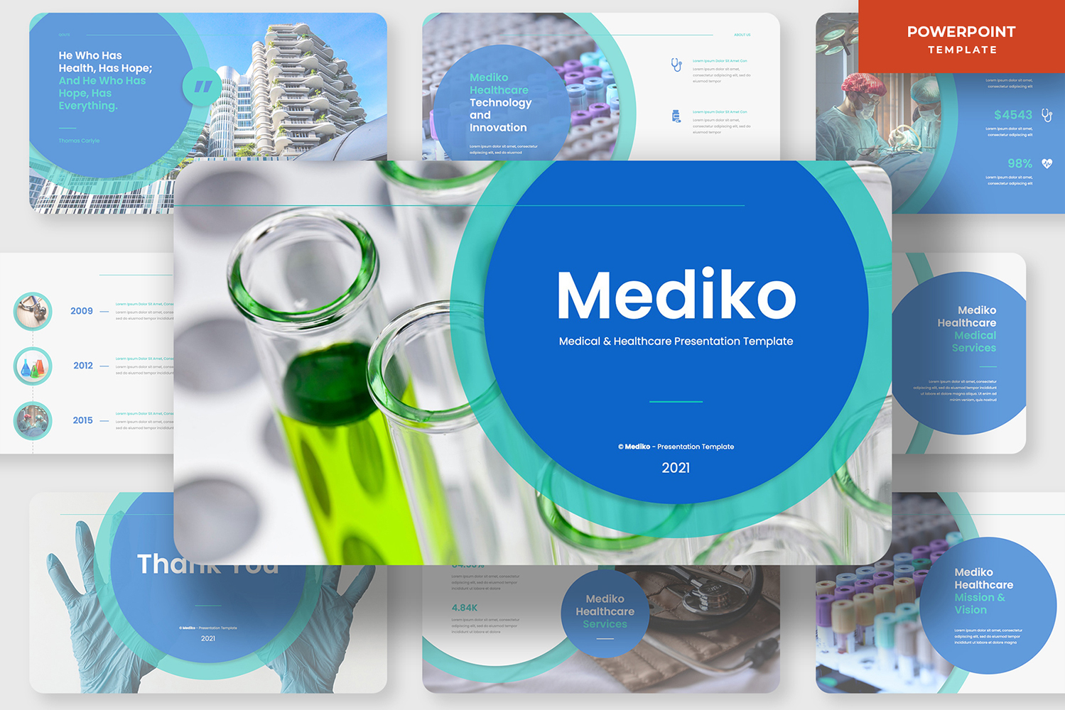Kit Graphique #216334 Medic Mdical Divers Modles Web - Logo template Preview