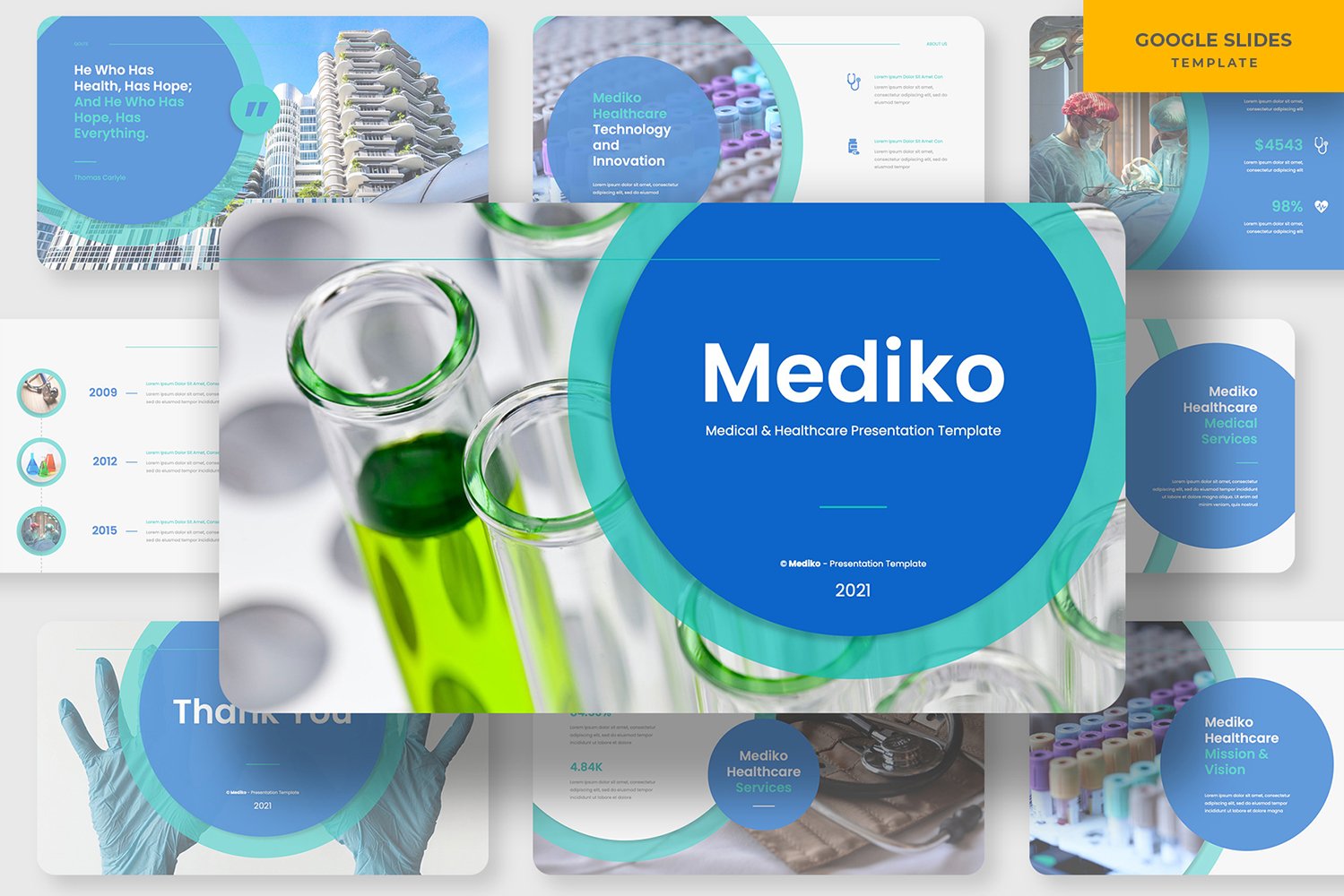 Kit Graphique #216350 Medic Mdical Divers Modles Web - Logo template Preview