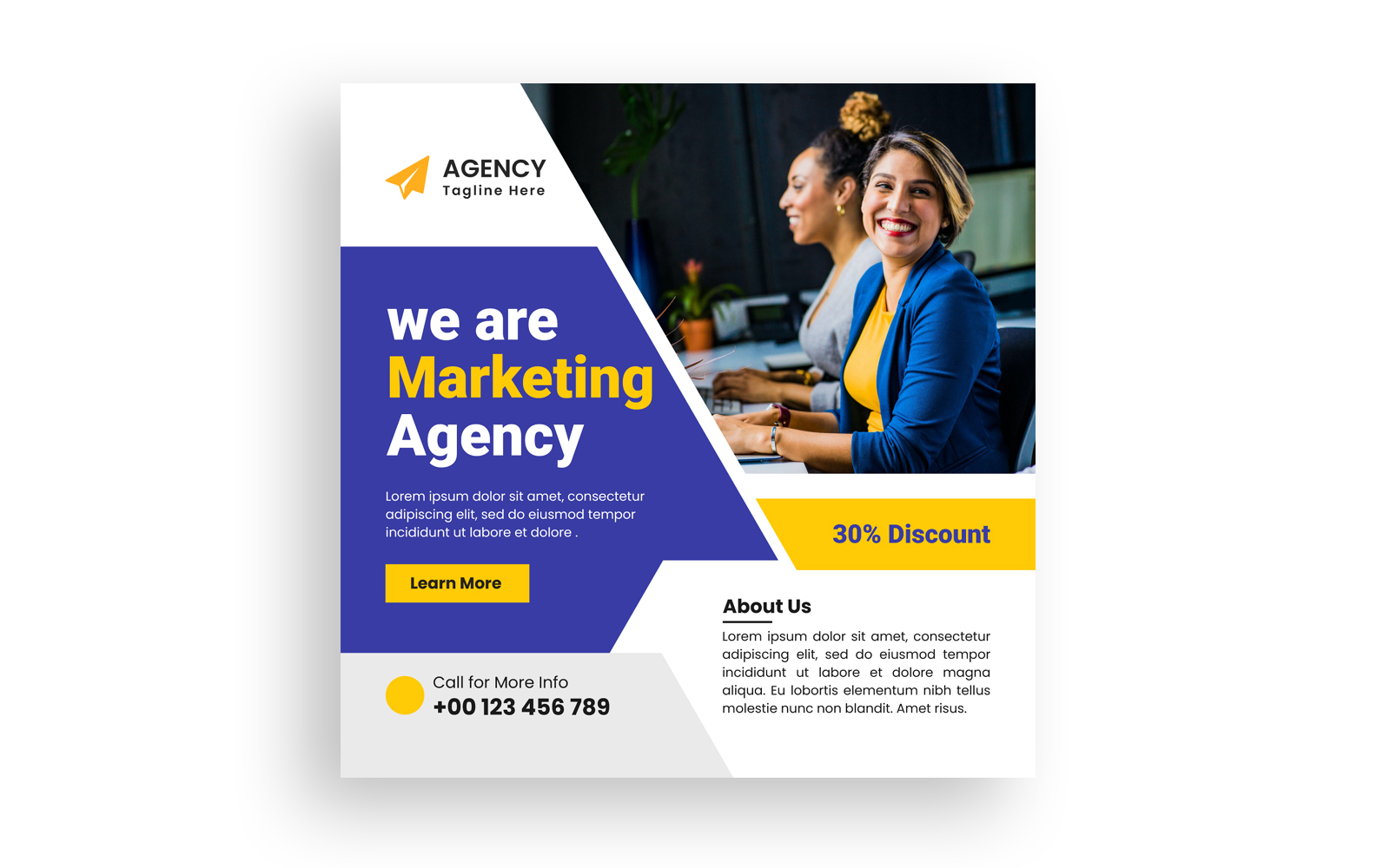 Template #216398 Bannerdigital Marketingflyerinstagram Webdesign Template - Logo template Preview