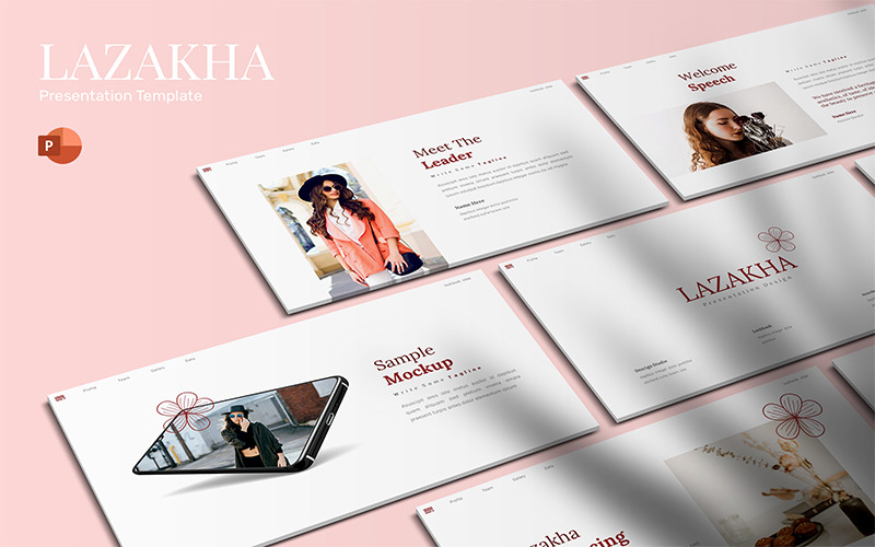 Lazakha - Business Powerpoint Template PowerPoint Template
