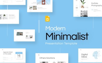 Modern Minimalist Google Slides Template