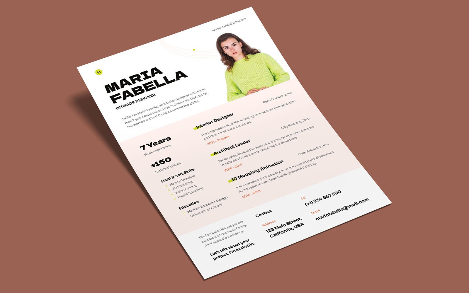 Kit Graphique #216471 Resume Cv Divers Modles Web - Logo template Preview