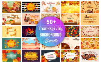 Thanksgiving Background Bundle Free