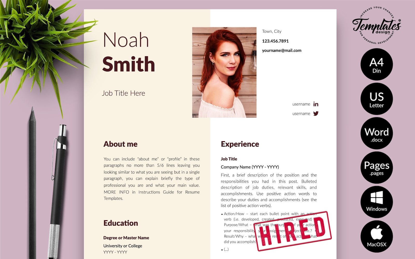 Kit Graphique #216555 Creative Cv Divers Modles Web - Logo template Preview