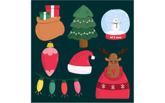 Christmas Elements Illustration