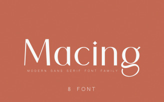 Macing Modern Sans-Serif Font
