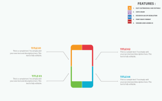 Smart Phone Infographic Template