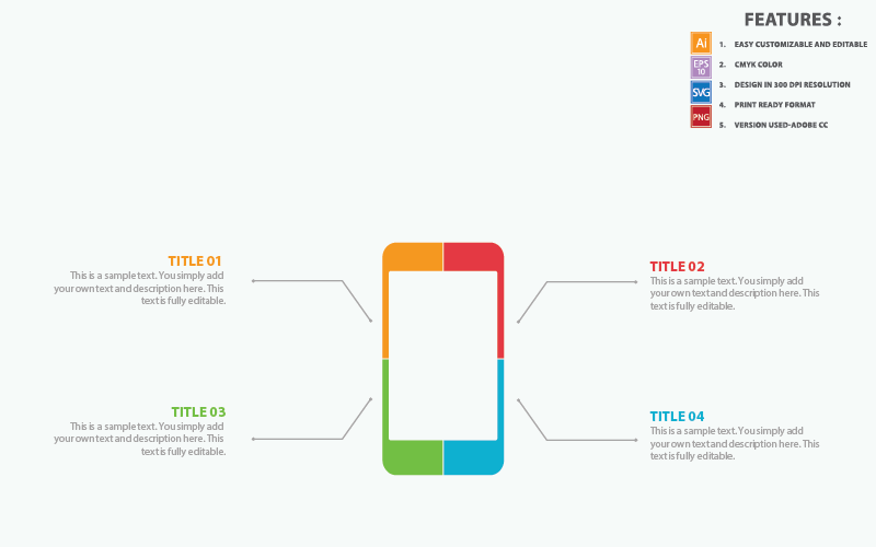 Smart Phone Infographic Template Infographic Element