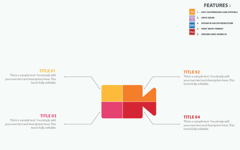Video Infographic Template Infographic Element