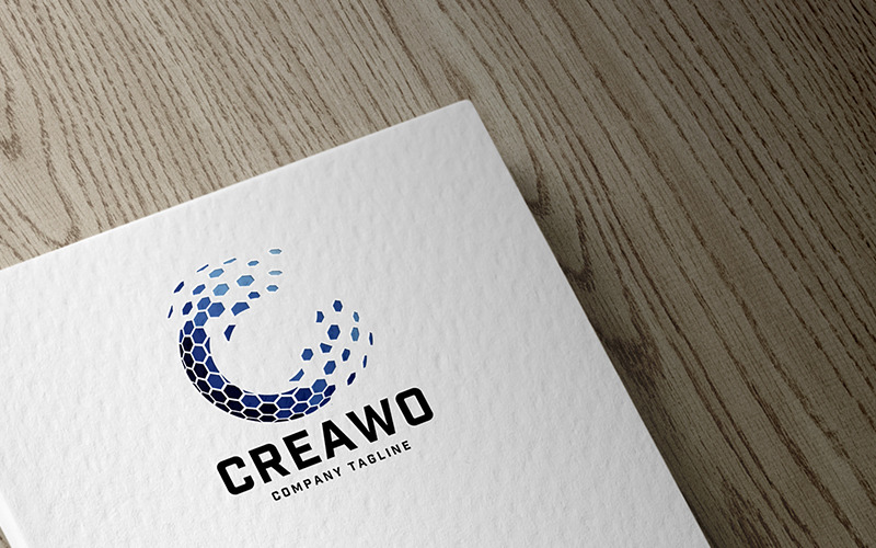 Crea World Letter C Logo v.2 Logo Template